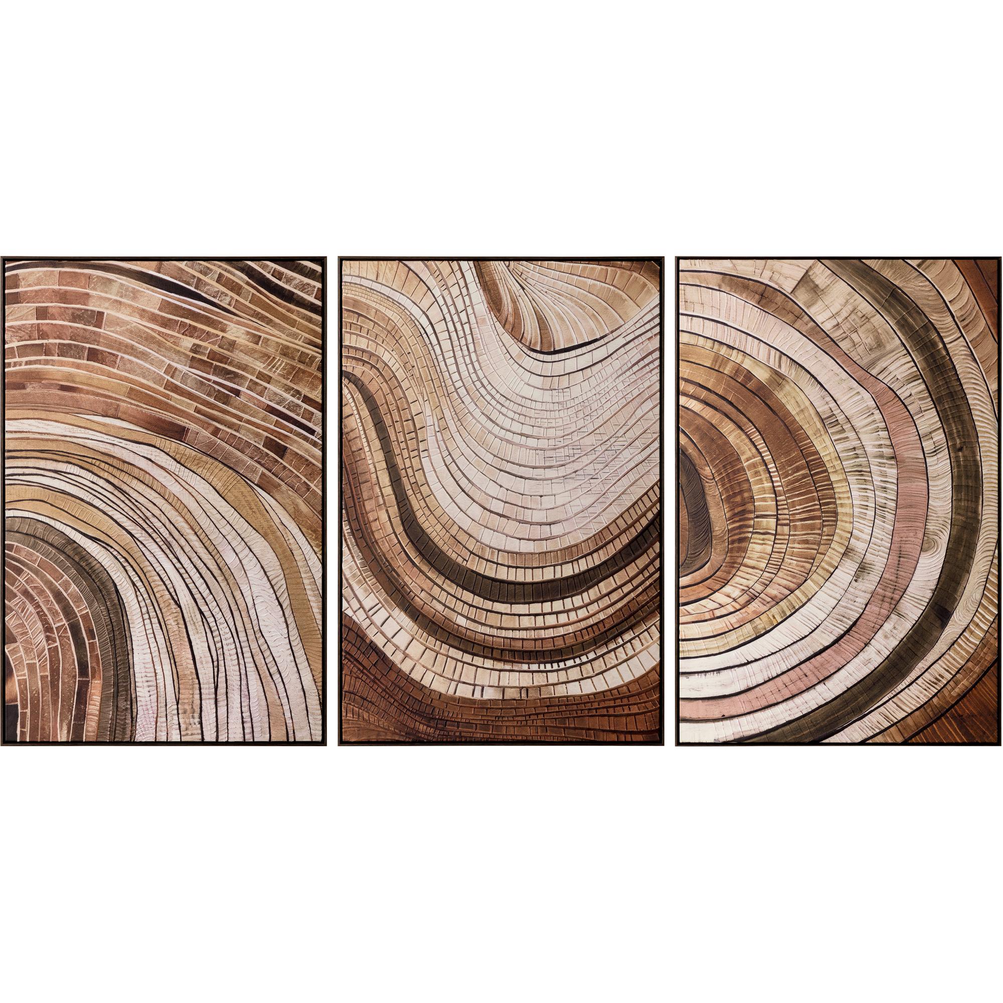 Turning Point Iii - 40" X 60" - Deep Brown Floater Frame 3 Turning Point Iii - 40" X 60" - Deep Brown Floater Frame - Image 3