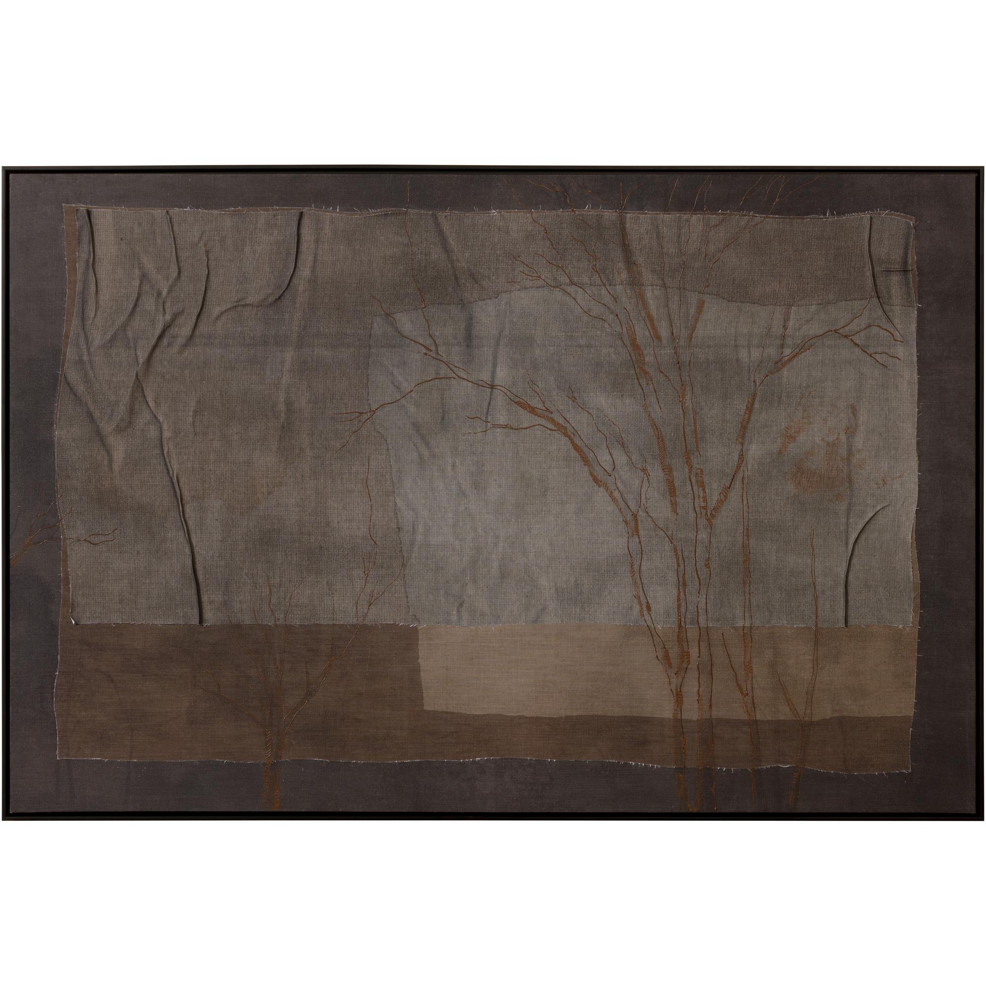 Enchanted Forest - 60" X 40" - Black Floater Frame - Brown 1 Enchanted Forest - 60" X 40" - Black Floater Frame - Brown