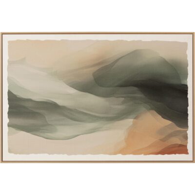 Dream State - 60" X 40" - Natural Floater Frame - Fury