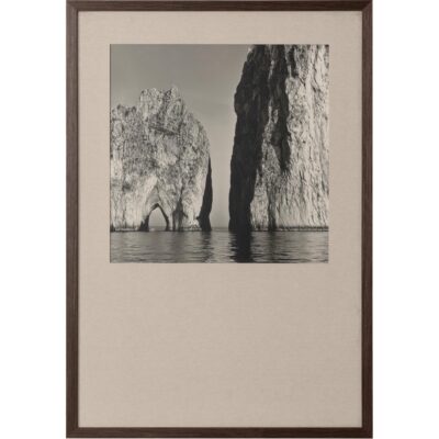 Coastal Vibes I - 28" X 40" - Deep Brown Frame