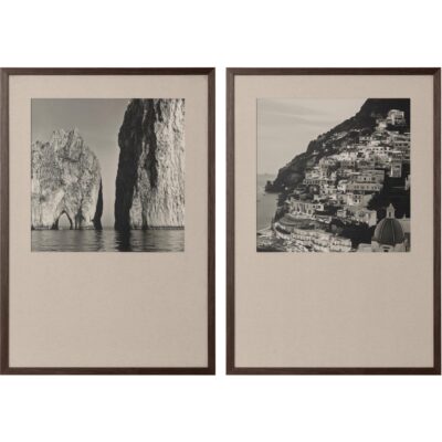 Coastal Vibes I - 28" X 40" - Deep Brown Frame A0439 A0439 3