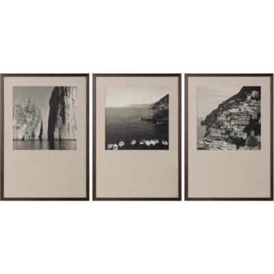 Coastal Vibes I - 28" X 40" - Deep Brown Frame A0439 A0439 4