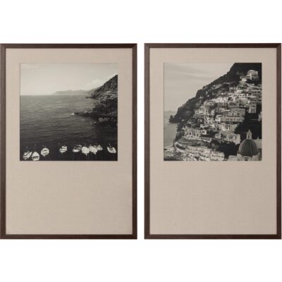Coastal Vibes Ii - 28" X 40" - Deep Brown Frame A0440 A0440 3