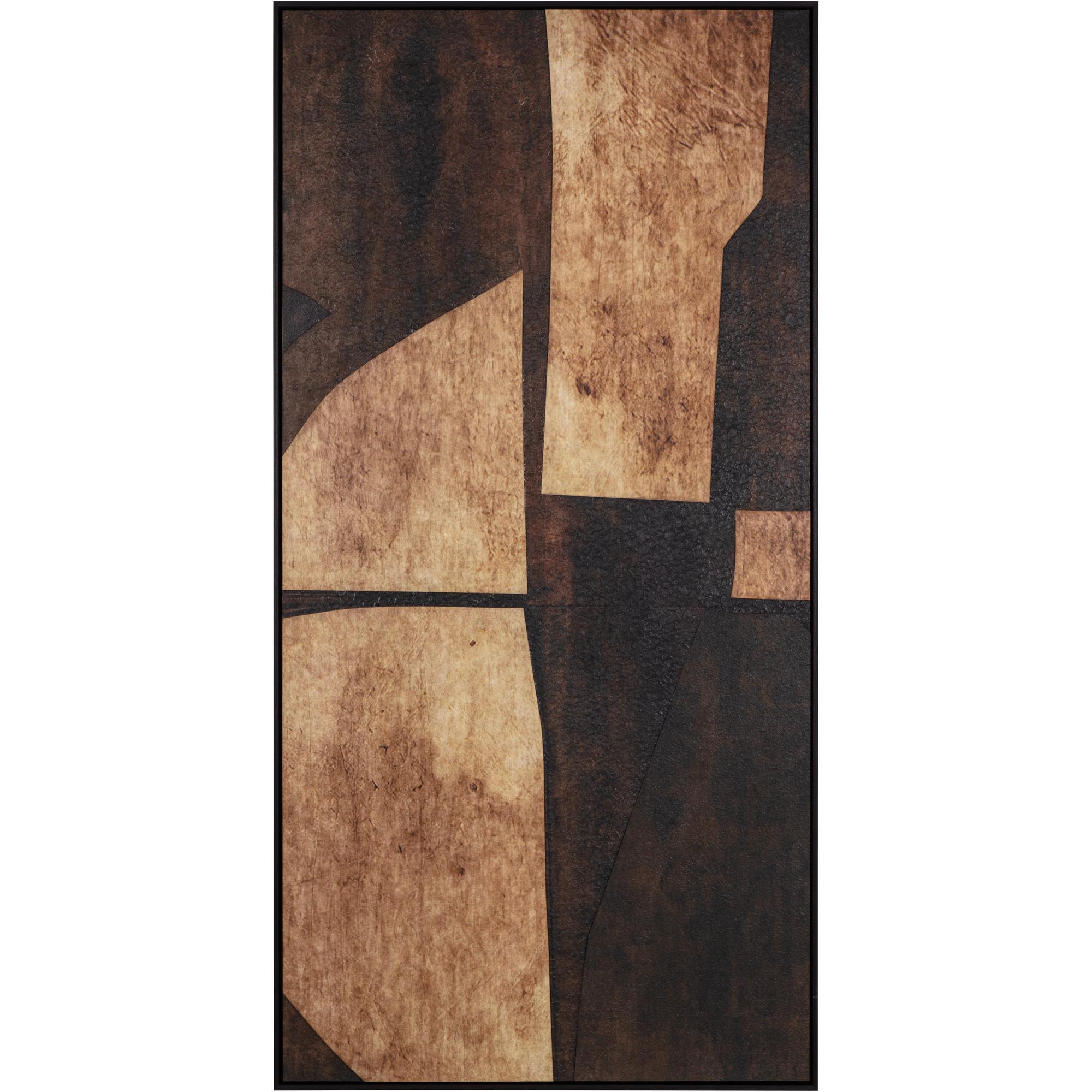 Rustic Nuance I - 30" X 60" - Black Floater Frame 1 Rustic Nuance I - 30" X 60" - Black Floater Frame