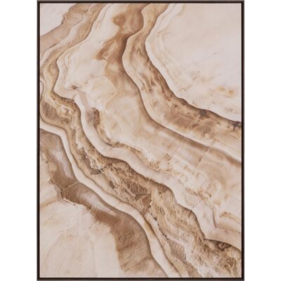 Access Route - 40" X 54" - Deep Brown Floater Frame