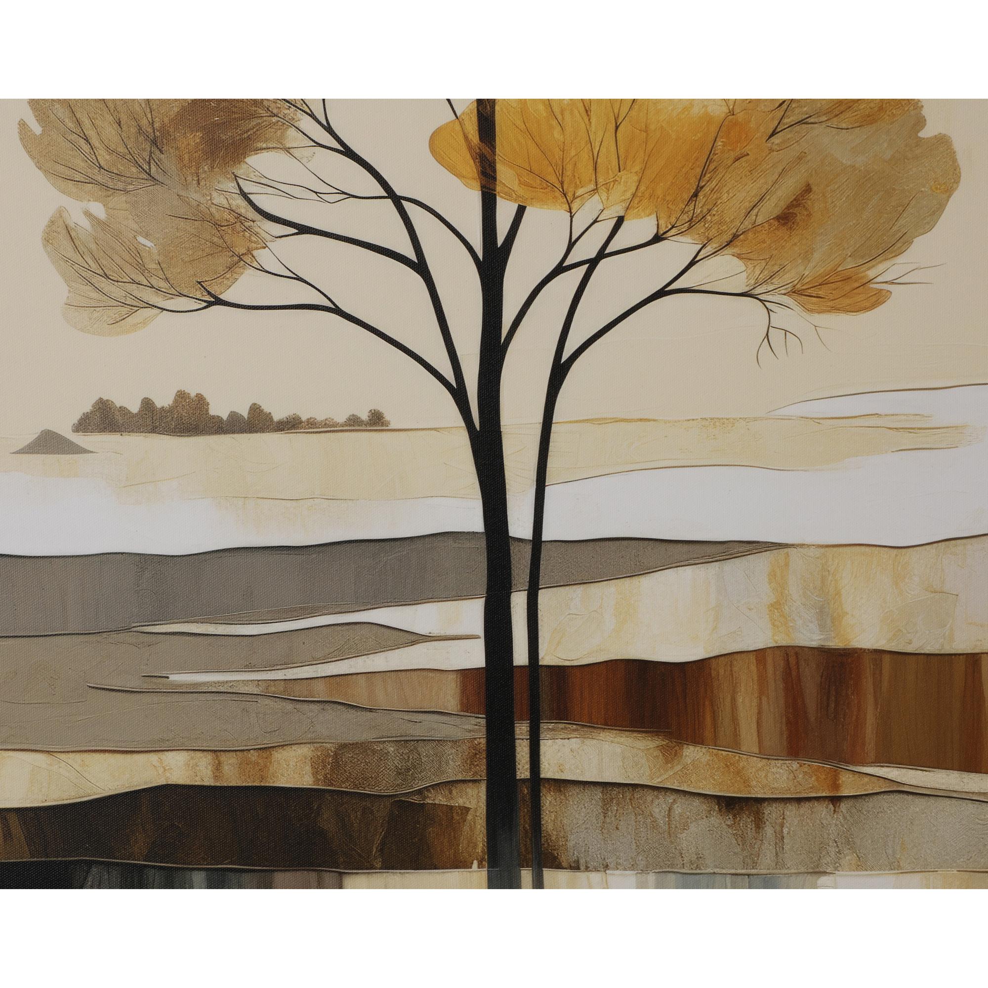 Still September - 30" X 30" - Brown Floater Frame 3 Still September - 30" X 30" - Brown Floater Frame - Image 3