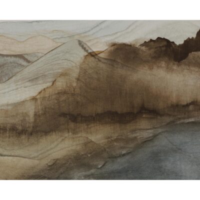 Cordillera I - 24" X 24" - Brown Floater Frame A0450 A0450 4