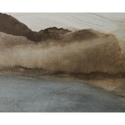Cordillera Ii 24" X 24" - Brown Floater Frame A0451 A0451 4