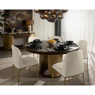 Moonflower - 60" X 60" - Satin Gold Floater Frame A0456 A0456 4