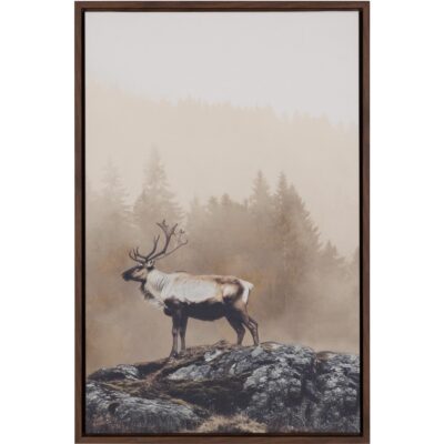 Into The Wild I - 20" X 30" - Brown Floater Frame