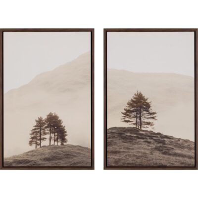 Together Alone Ii - 20" X 30" - Brown Floater Frame 8 Together Alone Ii - 20" X 30" - Brown Floater Frame A0462 A0462 2
