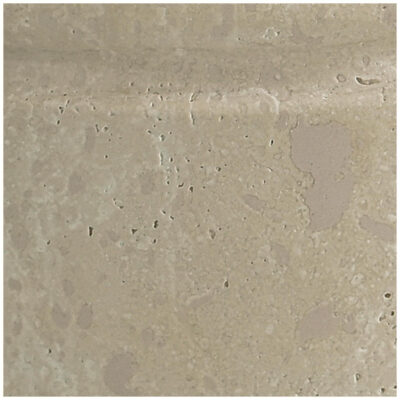 Valencia Round Travertine Box AI-1020-34 AI 1020 34 Valencia snipped silo
