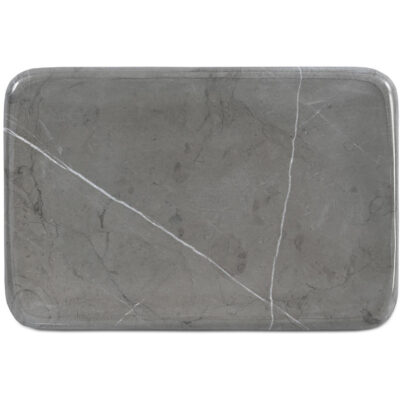 Petra Marble Catchall Grey Marble AI-1021-15 AI 1021 15 Petra top silo