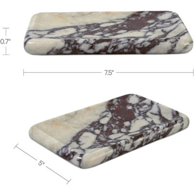 Petra Marble Catchall Viola Marble AI-1021-37 AI 1021 37 70 dim
