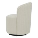 Sylvie Outdoor Swivel Dining Chair Cream AZ-1001-05 AZ 1001 05 Sylvie side left shadsilo