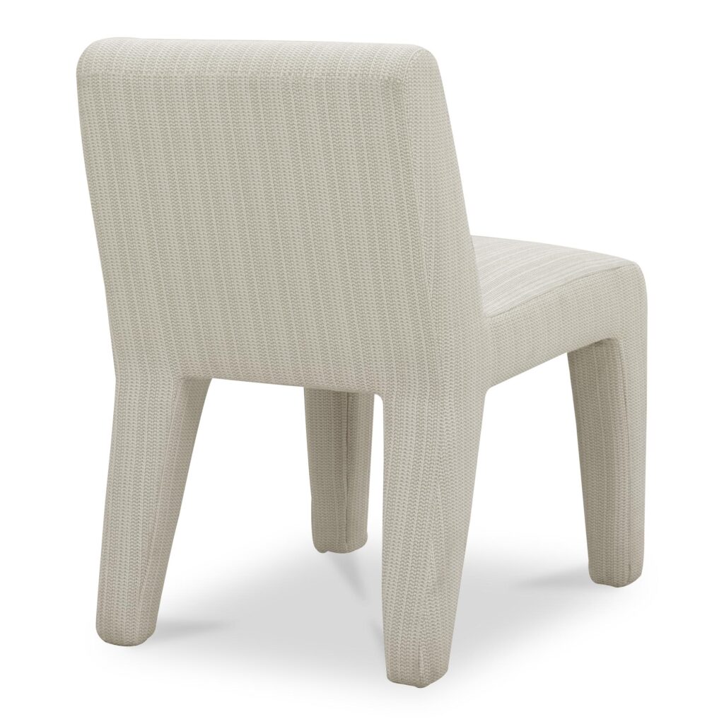 Verona Outdoor Dining Chair Cream - Image 3