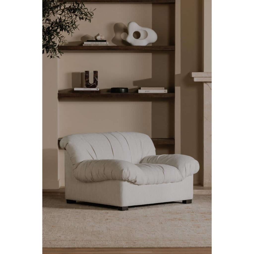 Halston Lounge Chair Flecked Oat - Image 6