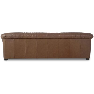 Halston Sofa Tan Leather AZ-1005-03 AZ 1005 03 Halston back shadsilo