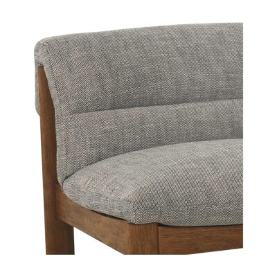 Pierce Accent Chair Flecked Black AZ-1006-02 AZ 1006 02 Pierce closeup shadsilo