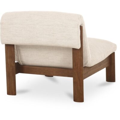 Pierce Accent Chair Flecked Beige AZ-1006-34 AZ 1006 34 Pierce diagL back shadsilo