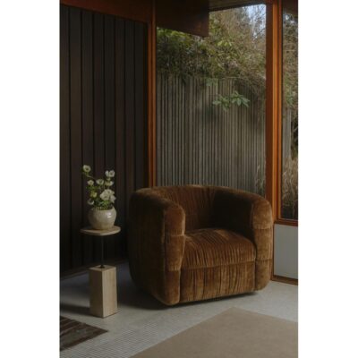 Robson Swivel Chair Toffee 8 Robson Swivel Chair Toffee AZ-1007-03 AZ 1007 03 12