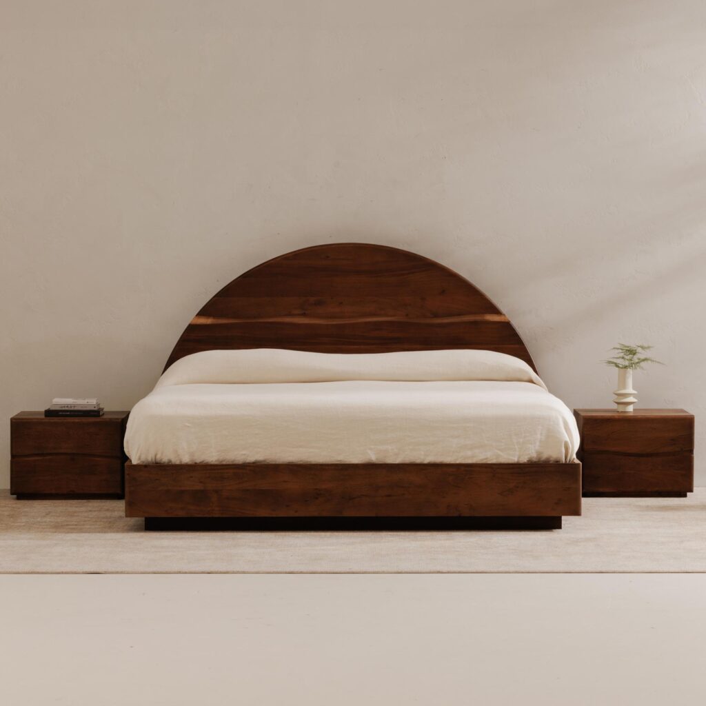 Watson King Bed Brown - Image 13