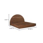 Watson King Bed Brown BB-1004-03-0 BB 1004 03 70