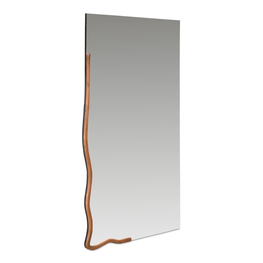 Leni Large Mirror Brown - Image 2