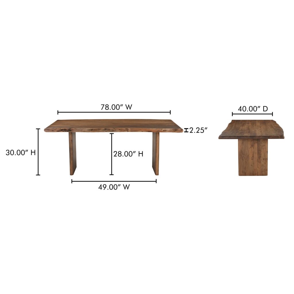 Lila Small Dining Table Brown - Image 12