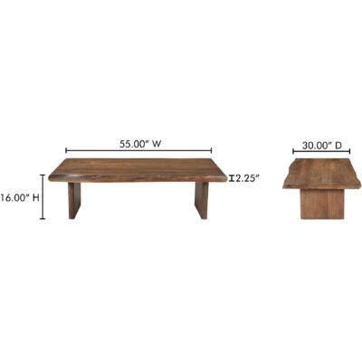 Lila Coffee Table Brown BB-1016-03-0 BB 1016 03 0 70