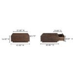Easton Storage Coffee Table Brown BB-1018-03 BB 1018 03 70