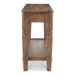 Russet Console Table Brown BB-1023-03 BB 1023 03 Russet side right shadsilo