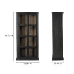 Mona Tall Cabinet Black BB-1025-02 BB 1025 02 70