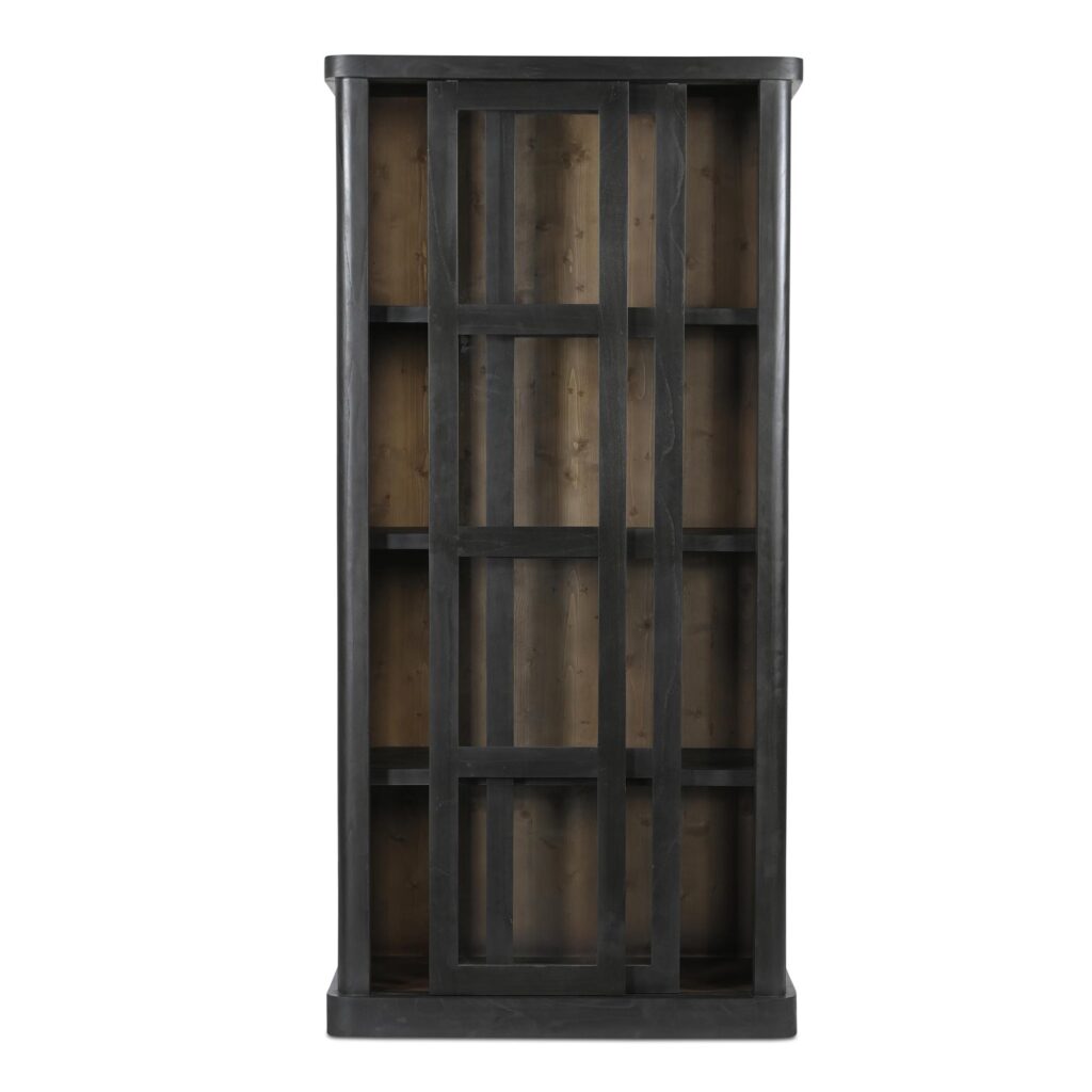 Mona Tall Cabinet Black - Image 4