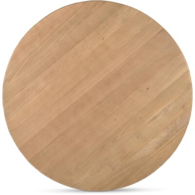 Treccia Round Dining Table Oak BB-1028-24-0 BB 1028 24 0 Treccia top shadsilo