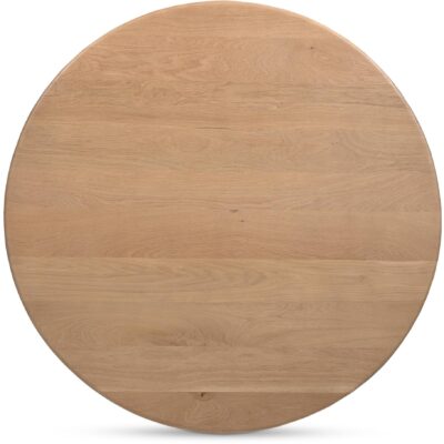 Treccia Round Coffee Table Oak BB-1029-24-0 BB 1029 24 0 Treccia top shadsilo