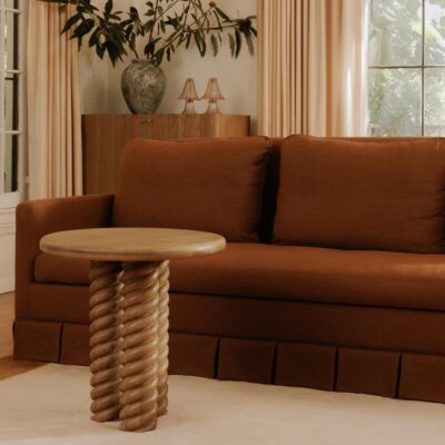 Treccia Side Table Oak BB-1030-24 BB 1030 24 10