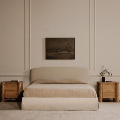 Treccia 2 Drawer Nightstand Oak BB-1031-24 BB 1031 24 00