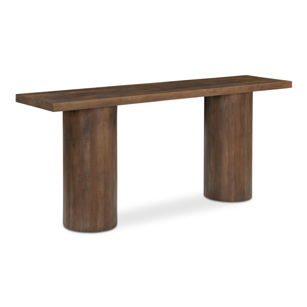 Hadley Console Table Warm Brown - Image 2