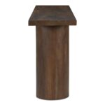 Hadley Console Table Warm Brown BB-1034-20-0 BB 1034 20 0 Hadley side right shadsilo