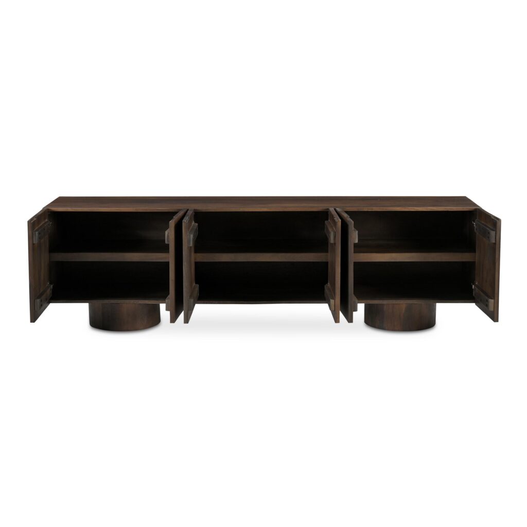 Hadley Media Unit Warm Brown - Image 4
