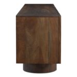 Hadley Media Unit Warm Brown BB-1035-20 BB 1035 20 Hadley side right shadsilo