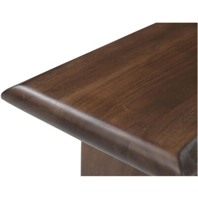 Lila Dining Bench Large Brown BB-1037-03-0 BB 1037 03 0 Lila closeup02 shadsilo