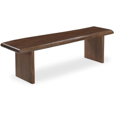Lila Dining Bench Small Brown BB-1038-03-0 BB 1038 03 0 Lila diagR shadsilo
