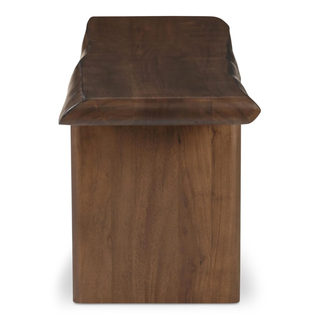 Lila Dining Bench Small Brown - Image 3