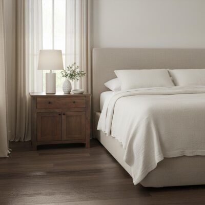 Gene Charging Nightstand Dark Brown BB-1039-20 BB 1039 20 00