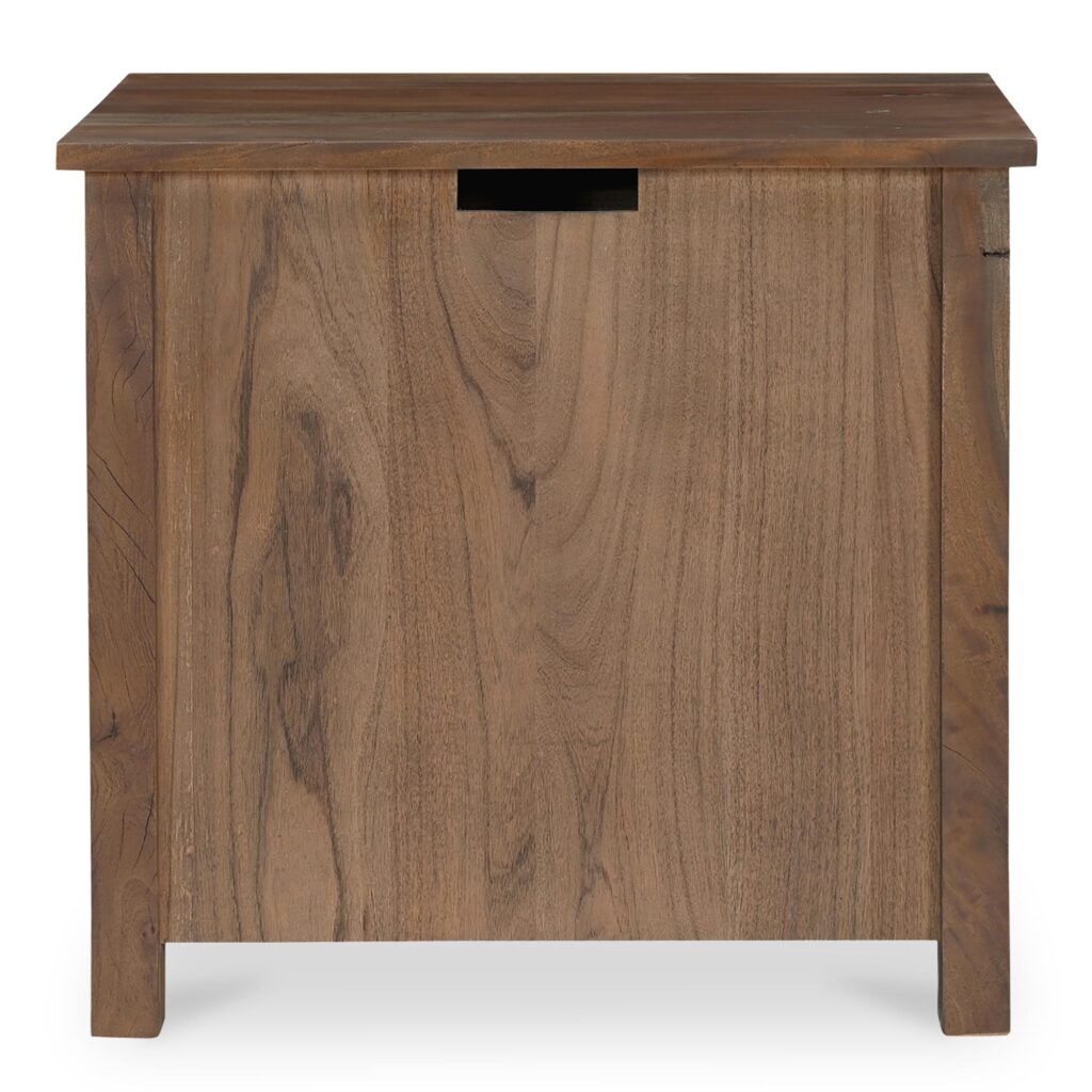 Gene Charging Nightstand Dark Brown - Image 5
