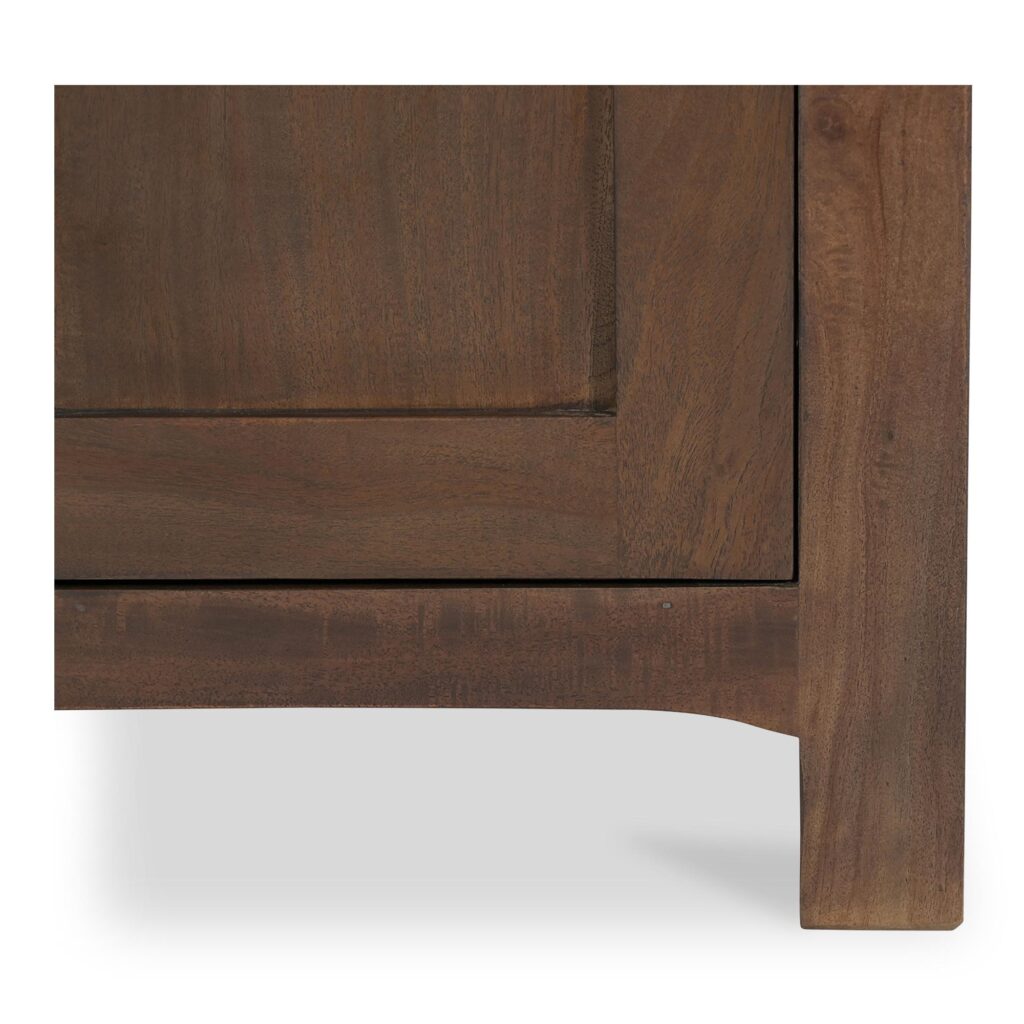 Gene Charging Nightstand Dark Brown - Image 7