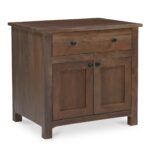 Gene Charging Nightstand Dark Brown BB-1039-20 BB 1039 20 Gene diagR shadsilo