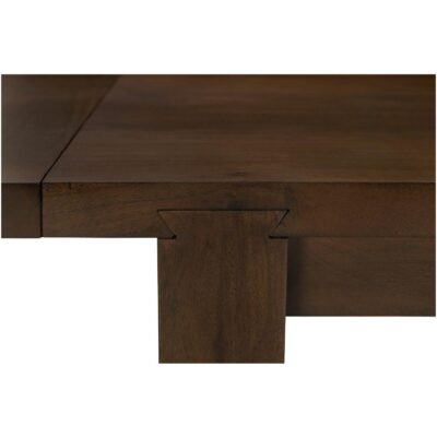 Wilson Dining Table Large Warm Brown BB-1043-20-0 BB 1043 20 0 Wilson closeup02 shadsilo